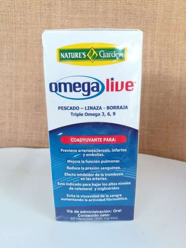 omega live. medicina natural. solomaco. vilcabamba.